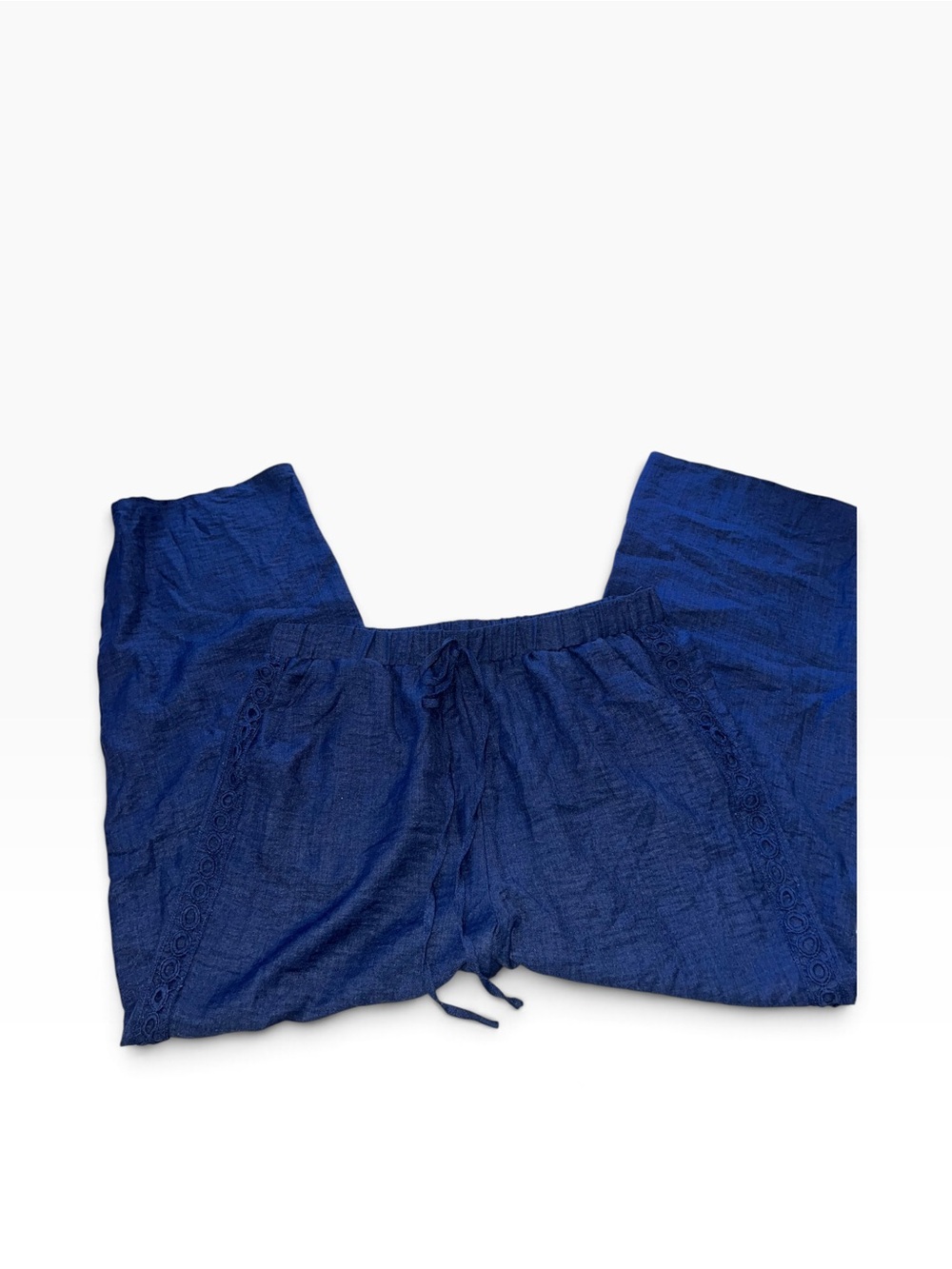 SHEIN Women's ' 2XL Navy Blue Drawstring Pants